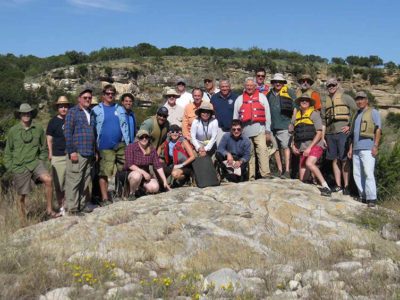 Houston Geologic Society Field Trip - Turtle Carapace Stromatolite